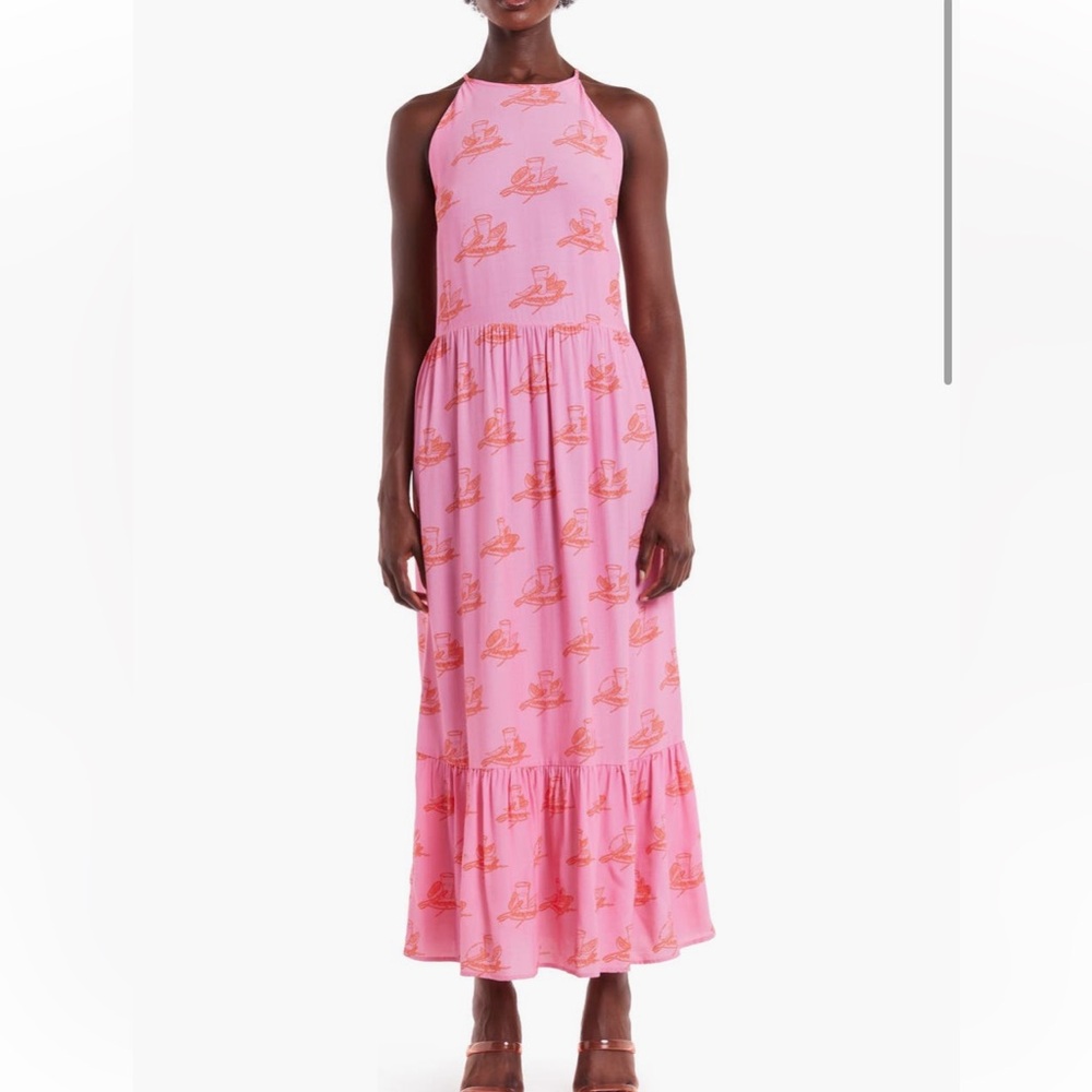 NEW without tags - never fully dressed limoncello pink dress